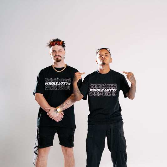 Black Heavyweight - Stacked Tee