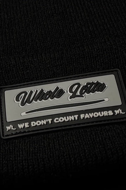 Whole Lotta Beanie with Silicone Patch