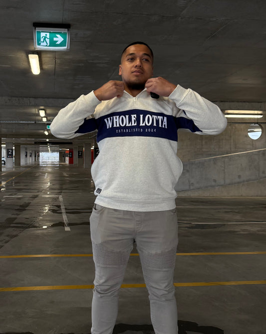 Whole Lotta Quarter Zip Jumper